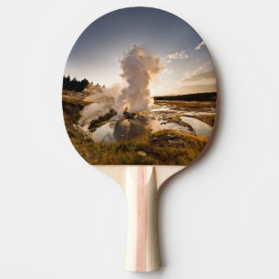 Raquette De Ping Pong Geyser de rebord, bassin de geyser de Norris