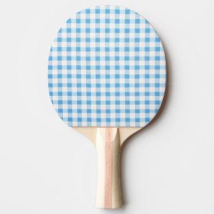 Raquette De Ping Pong Gingham Bleu Bébé