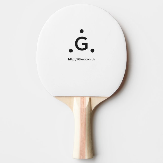 Raquette De Ping Pong Glexicon Royaume-Uni (Devant)