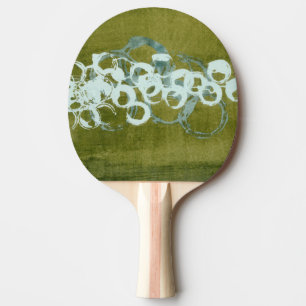 Raquette De Ping Pong Globes verts I