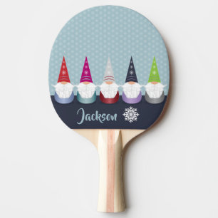 Raquette De Ping Pong Gnome Pour Les Vacances