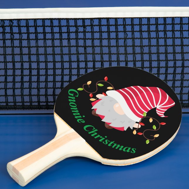 Raquette De Ping Pong Gnomie Ping Pong Paddle Noël (Insitu)