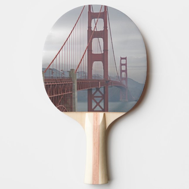 Raquette De Ping Pong Golden gate bridge en brume (Devant)