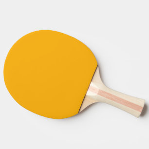 Raquette De Ping Pong Goldenrod Jaune Automne automne Couleur solide