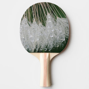 Raquette De Ping Pong gouttelettes d'eau