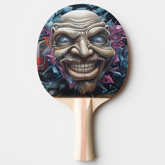 Raquette De Ping Pong Graffiti Ping Pong Paddle (Devant)