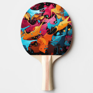 Raquette De Ping Pong Graffiti Ping Pong Paddle