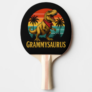 Raquette De Ping Pong Grammysaurus T Rex Dinosaur Grammy Fête des mères
