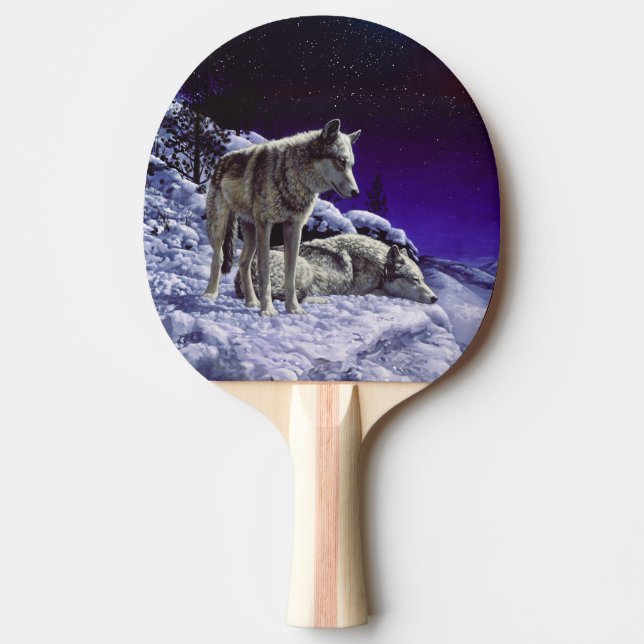 Raquette De Ping Pong Gray Wolves (Devant)