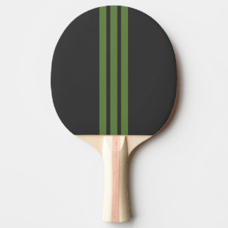 Raquette De Ping Pong Green Sports Stripe Ping Pong Paddle
