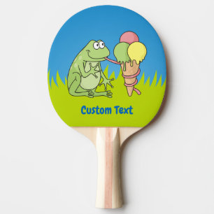 Raquette De Ping Pong Grenouille avec pagaie à glace
