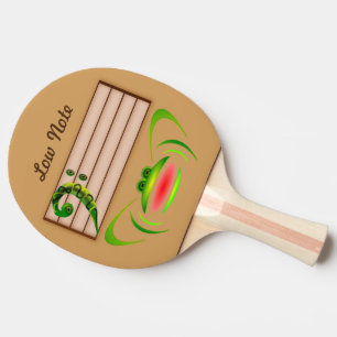 Raquette De Ping Pong Grenouille verte Note basse