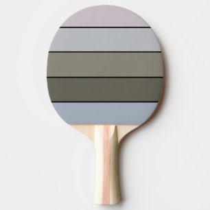 Raquette De Ping Pong Gris Vert Et Gris Noir Sur Papier Aquarelle