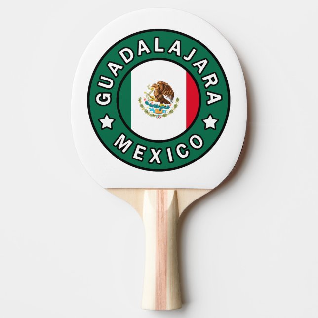 Raquette De Ping Pong Guadalajara Mexique (Devant)