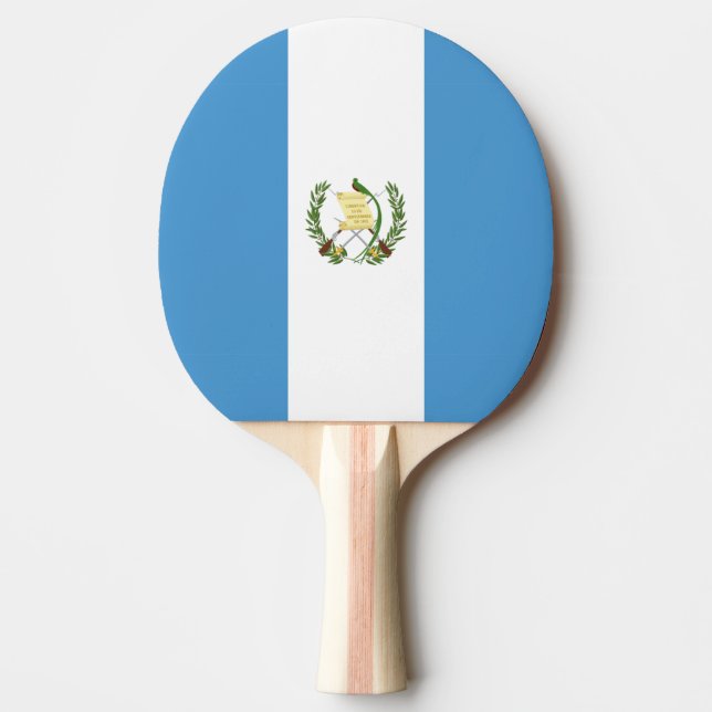 Raquette De Ping Pong Guatemala flag  (Devant)