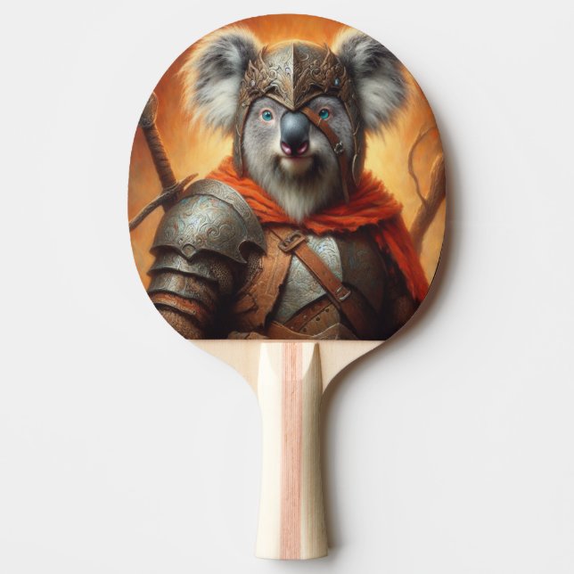 Raquette De Ping Pong Guerrier de l'Imaginaire de Koala (Devant)
