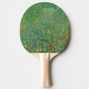 Raquette De Ping Pong Gustav Klimt - Champ de coquelicots