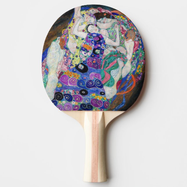 Raquette De Ping Pong Gustav Klimt - La Vierge (Devant)