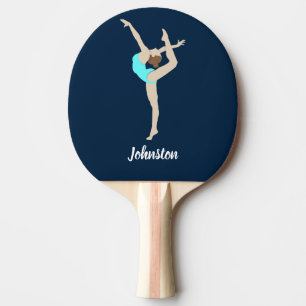 Raquette De Ping Pong Gymnaste féminine