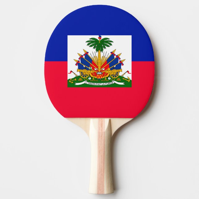 Raquette De Ping Pong Haïti (Devant)