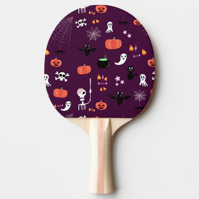 Raquette De Ping Pong Halloween (Devant)