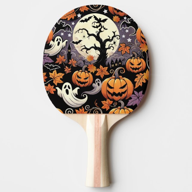 Raquette De Ping Pong Halloween/Automne/Automne (Devant)
