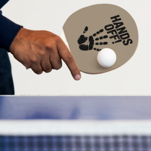 Raquette De Ping Pong Hands Off My Country My Body Medicare Politique