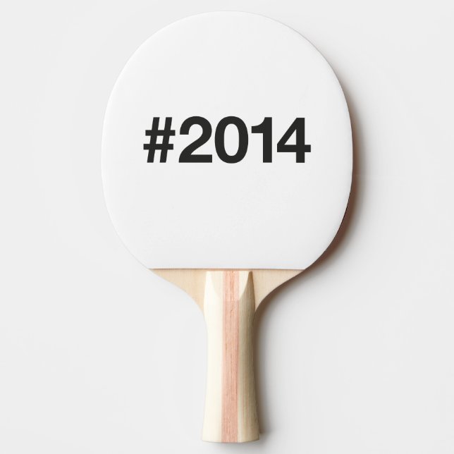 Raquette De Ping Pong Hashtag 11 Anniversaire 2014 (Devant)