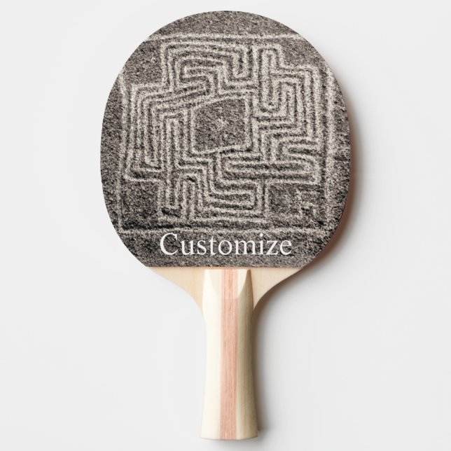 Raquette De Ping Pong Hemet Maze Stone Thunder_Cove  (Devant)