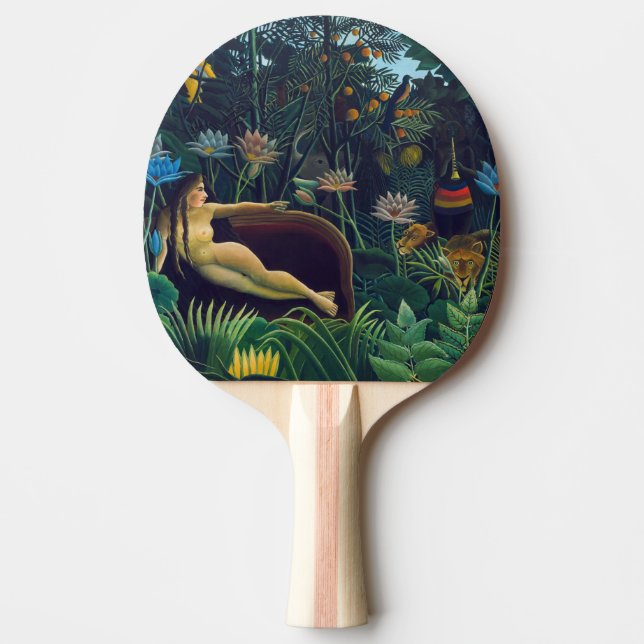 Raquette De Ping Pong Henri Rousseau - Le Rêve / Le Reve (Devant)