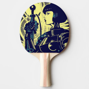 Raquette De Ping Pong Héros de l'Anime SF - Coupe de bois (3)