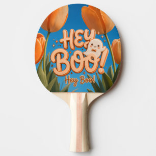 Raquette De Ping Pong Hey Boo ! Halloween