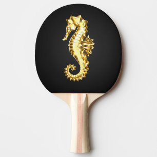 Raquette De Ping Pong Hippocampe Polygonal Or