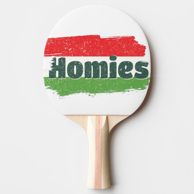 Raquette De Ping Pong Hommes hongrois (Devant)