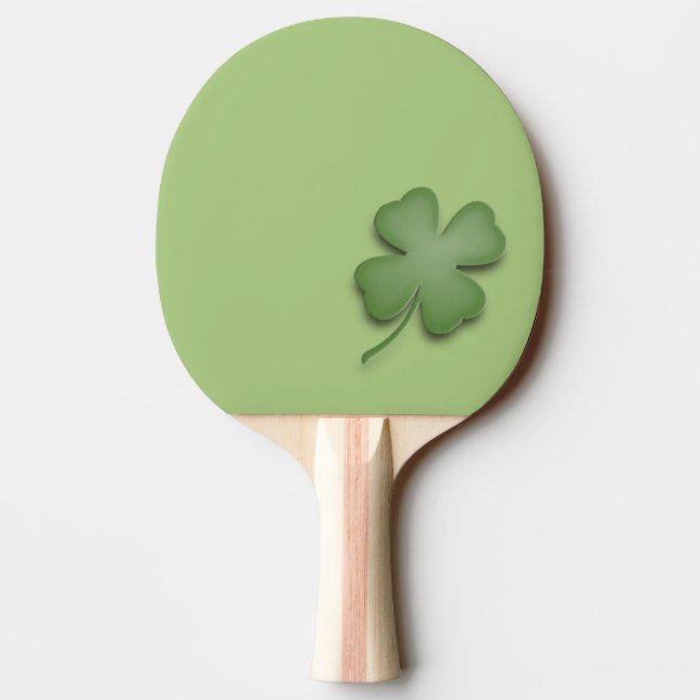Raquette De Ping Pong Housse à quatre feuilles (Dos)