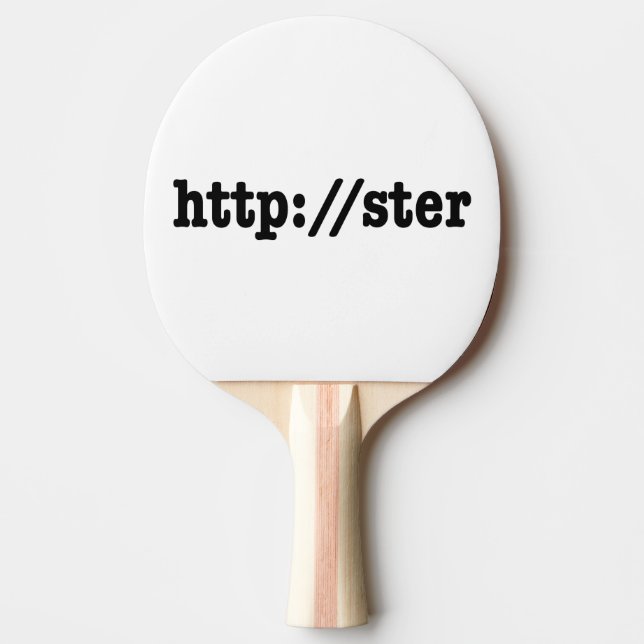 Raquette De Ping Pong http://ster / code html (Devant)