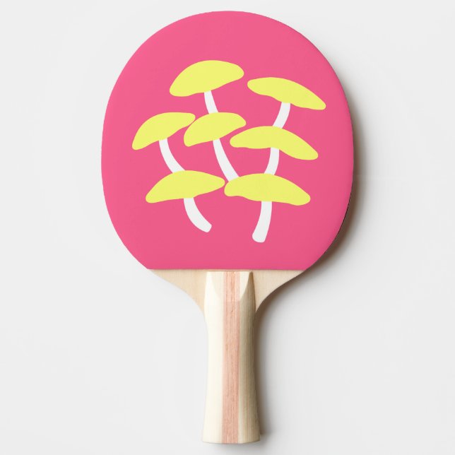 Raquette de Ping Pong Huître Dorée (Devant)