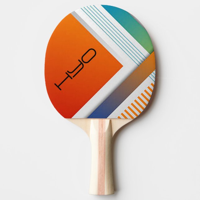 Raquette De Ping Pong HYO Ping Ping Design moderne Paddle (Devant)