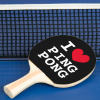 I coeur ping pong paddle cadeau pour le ventilateu