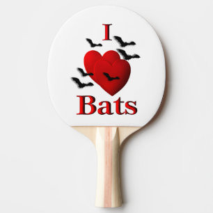 Raquette De Ping Pong I Heart Bats