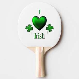 Raquette De Ping Pong I Heart Irish