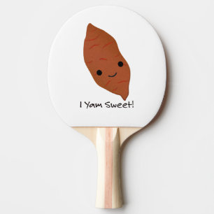 Raquette De Ping Pong I Yam Sweet Cute kawaii Sweet Potato