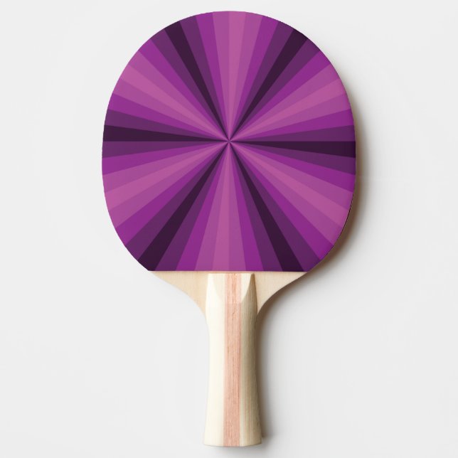 Raquette De Ping Pong Illusion optique Ping Ping Paddle violet (Devant)