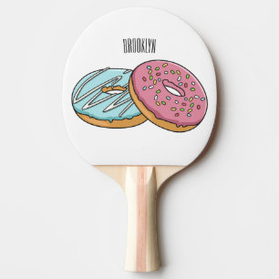 Raquette De Ping Pong Illustration de Donut