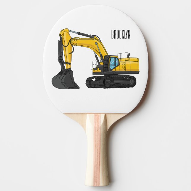 Raquette De Ping Pong Illustration de la pelle Crawler (Devant)