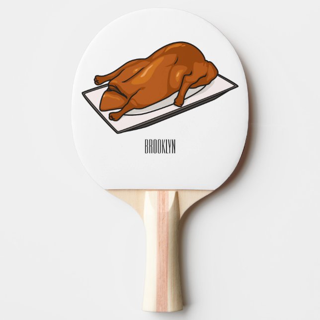 Raquette De Ping Pong Illustration de Peking duck (Devant)