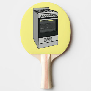 Raquette De Ping Pong Illustration de poêle électrique