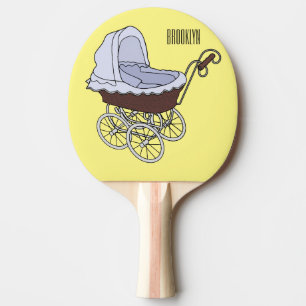 Raquette De Ping Pong Illustration de poussette