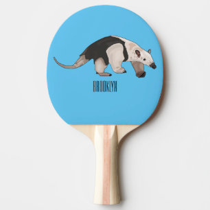 Raquette De Ping Pong Illustration de Tamandua