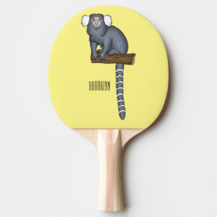 Raquette De Ping Pong Illustration marmoset commune